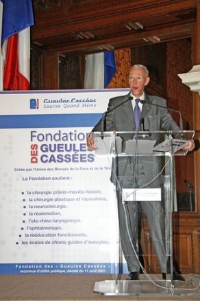 Général (2s) Hubert Chauchart du Mottay, Président de la Fondation des Gueules Cassées